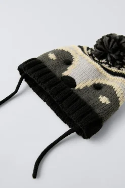 Niños ZARA 1½ - 6 Años·Accesorios|1½ - 6 Años·Accesorios<GORRO PUNTO ZORRITO