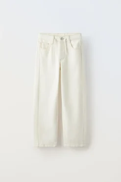 Niños ZARA 6 - 14 Años·Pantalones|6 - 14 Años·Jeans<JEANS BARREL CORDÓN