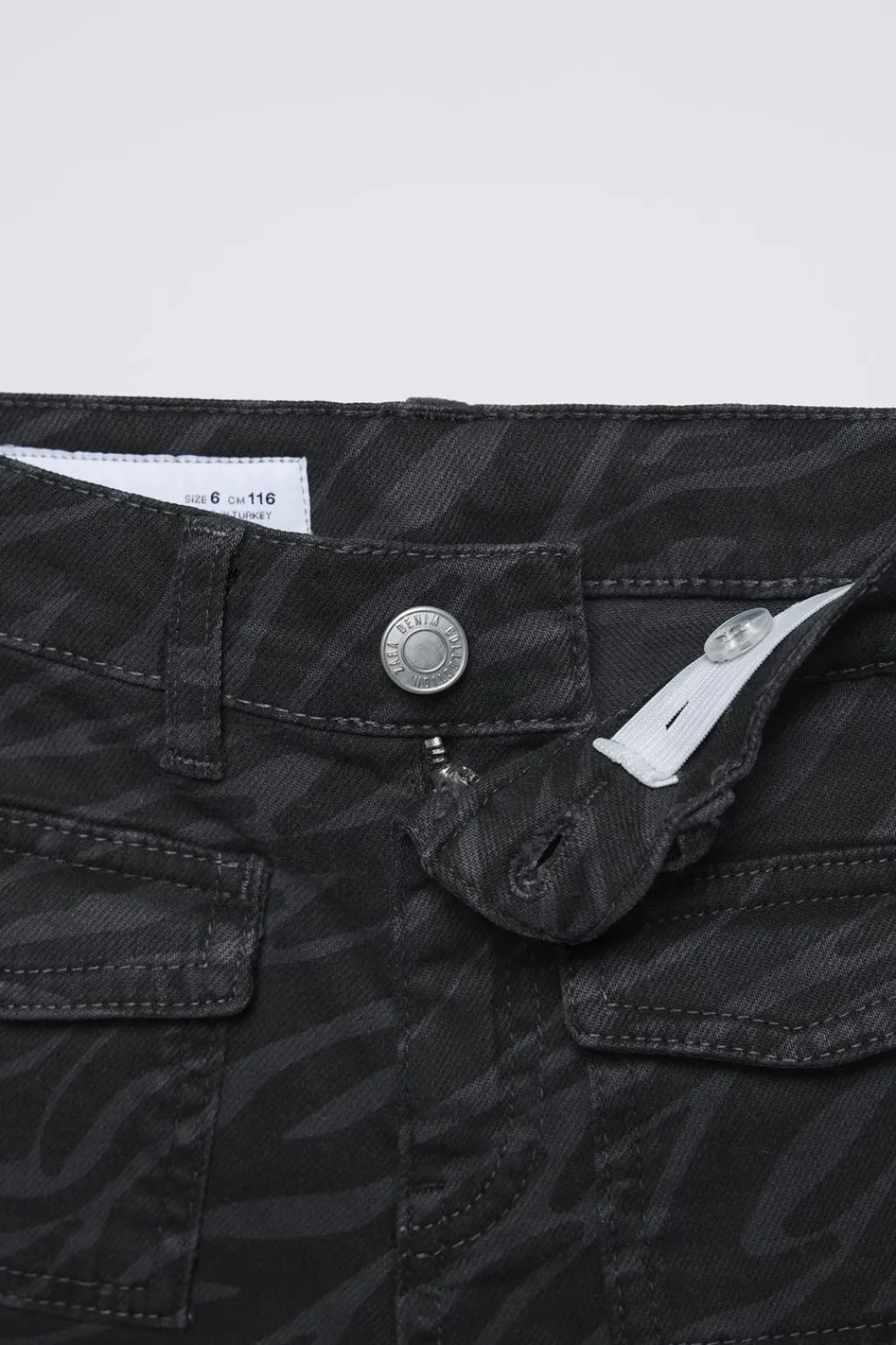 Niños ZARA 6 - 14 Años·Pantalones|6 - 14 Años·Jeans<JEANS BOOTCUT CEBRA
