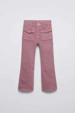 Niños ZARA 6 - 14 Años·Pantalones|6 - 14 Años·Jeans<JEANS BOOTCUT TACHAS
