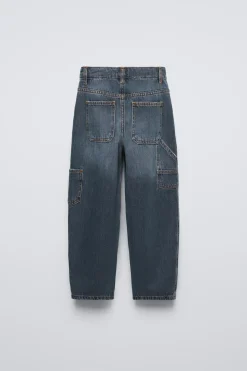 Niños ZARA 6 - 14 Años·Jeans<JEANS CARPENTER BOLSILLOS