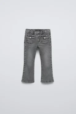 Niños ZARA 1½ - 6 Años·Jeans / Denim|6 - 18 Meses·Pantalones / Leggings<JEANS FLARE BOLSILLOS