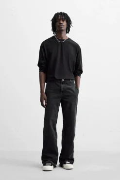 Discount JEANS FLARE FIT CREMALLERAS Hombre Jeans