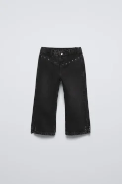 Niños ZARA 1½ - 6 Años·Jeans / Denim|6 - 18 Meses·Pantalones / Leggings<JEANS FLARE TACHAS