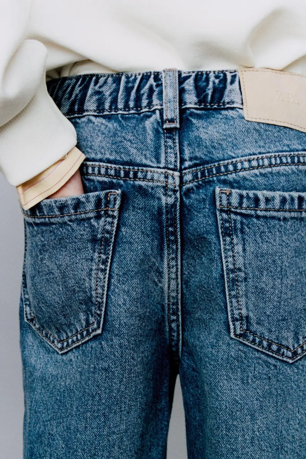 Niños ZARA 6 - 14 Años·Jeans<JEANS MOM FIT