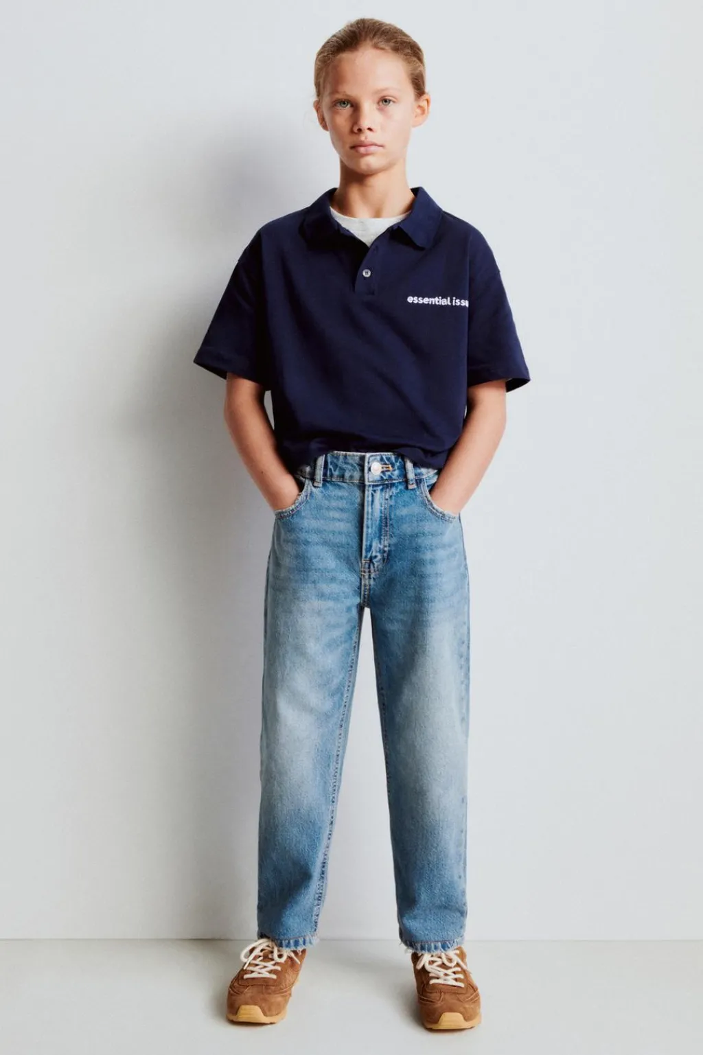 Niños ZARA 6 - 14 Años·Jeans<JEANS MOM FIT