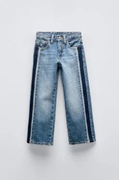 Niños ZARA 6 - 14 Años·Jeans<JEANS STRAIGHT BANDA LATERAL