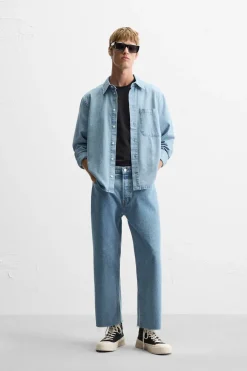 Best JEANS STRAIGHT CROPPED FIT Hombre Jeans