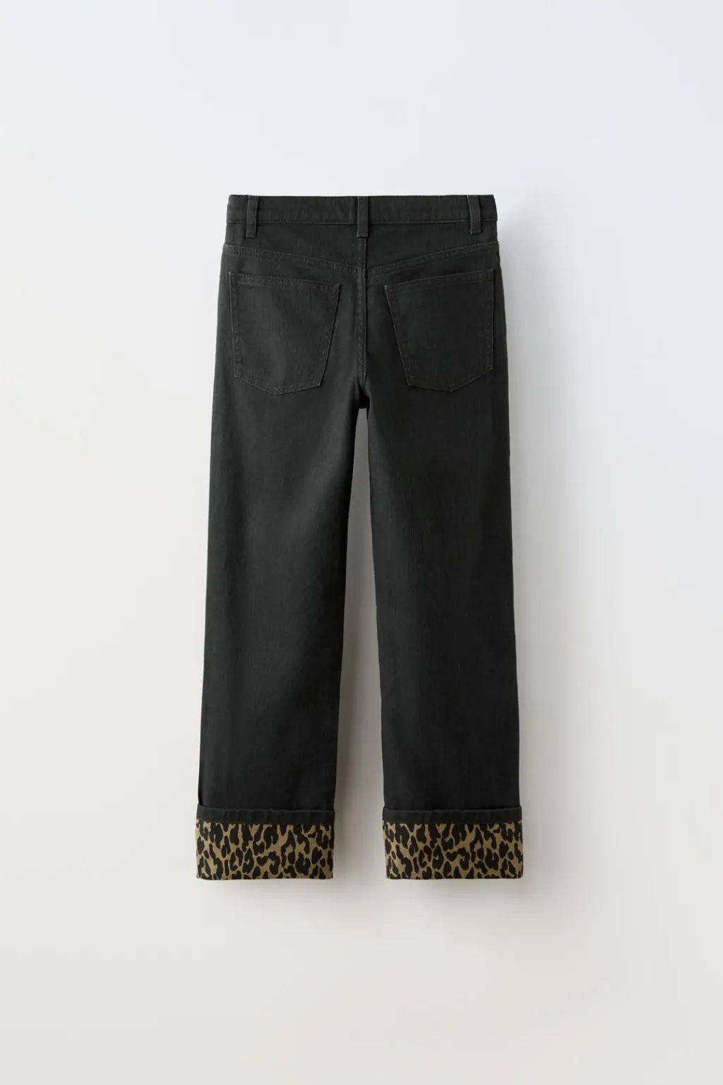 Niños ZARA 6 - 14 Años·Pantalones|6 - 14 Años·Jeans<JEANS STRAIGHT DETALLE ANIMAL PRINT