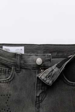 Niños ZARA 6 - 14 Años·Jeans<JEANS STRAIGHT ESTRELLAS
