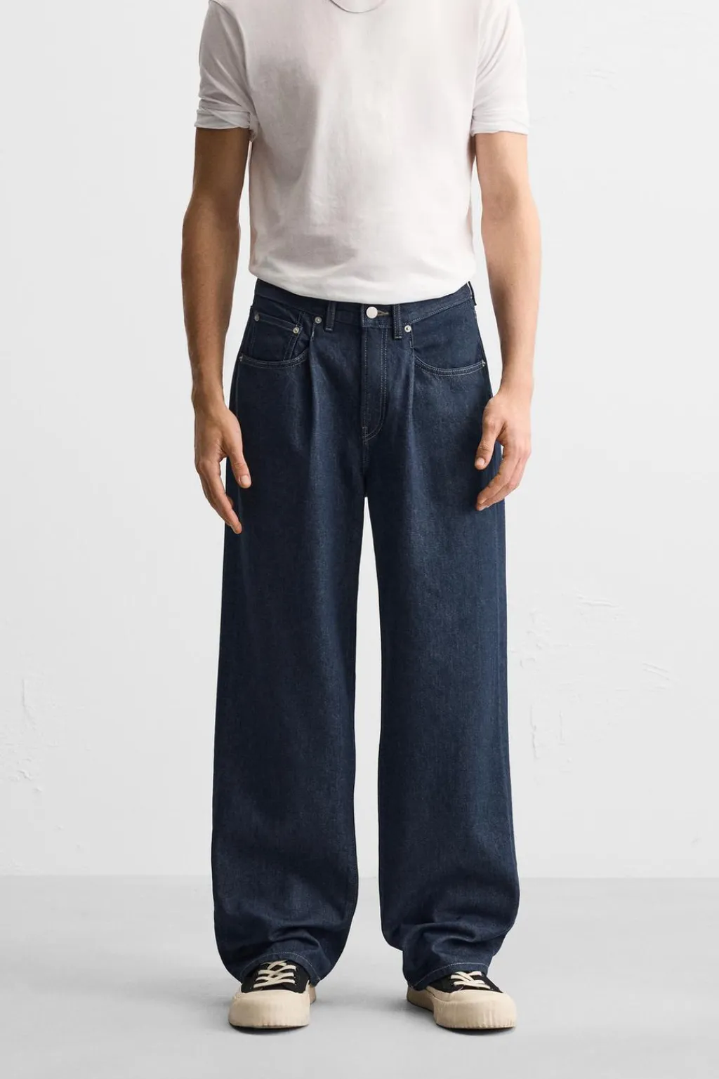 Clearance JEANS STRAIGHT FIT PLIEGUES Hombre Jeans
