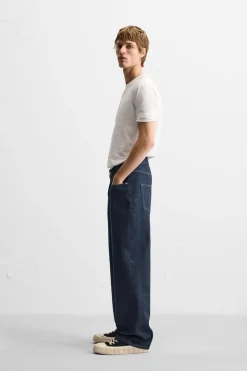 Clearance JEANS STRAIGHT FIT PLIEGUES Hombre Jeans
