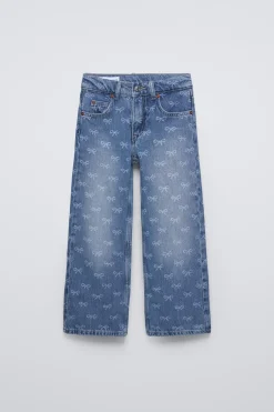 Niños ZARA 6 - 14 Años·Jeans<JEANS STRAIGHT LAZOS