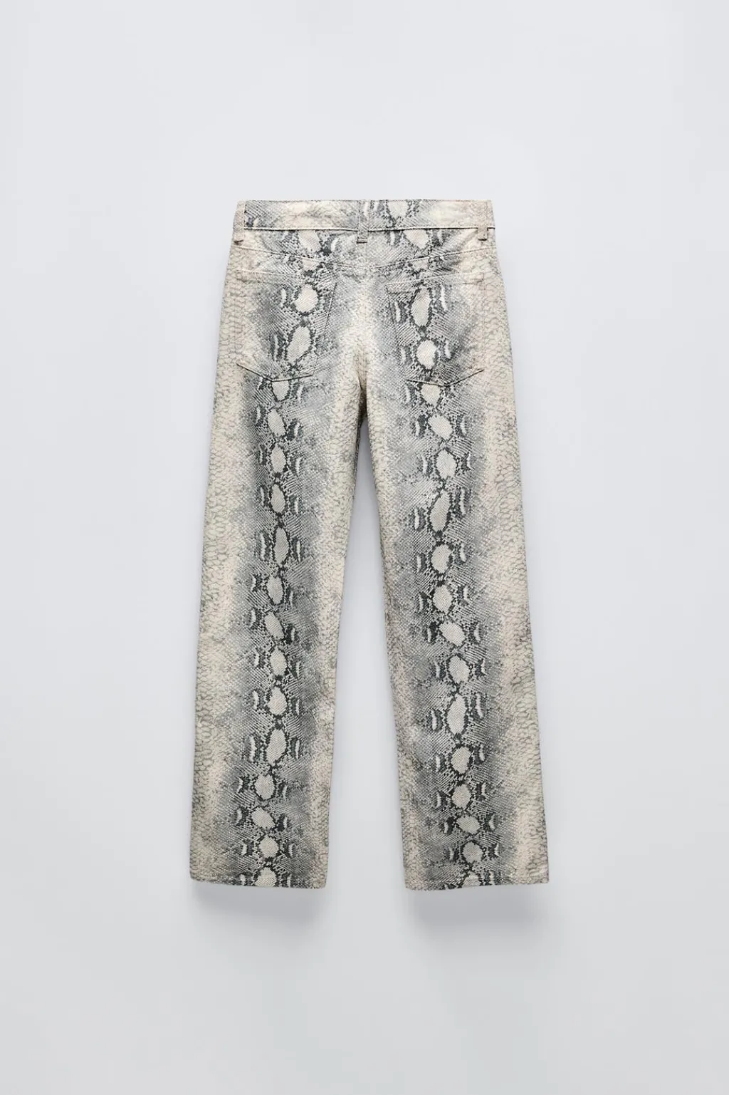 Niños ZARA 6 - 14 Años·Pantalones|6 - 14 Años·Jeans<JEANS STRAIGHT SNAKE PRINT