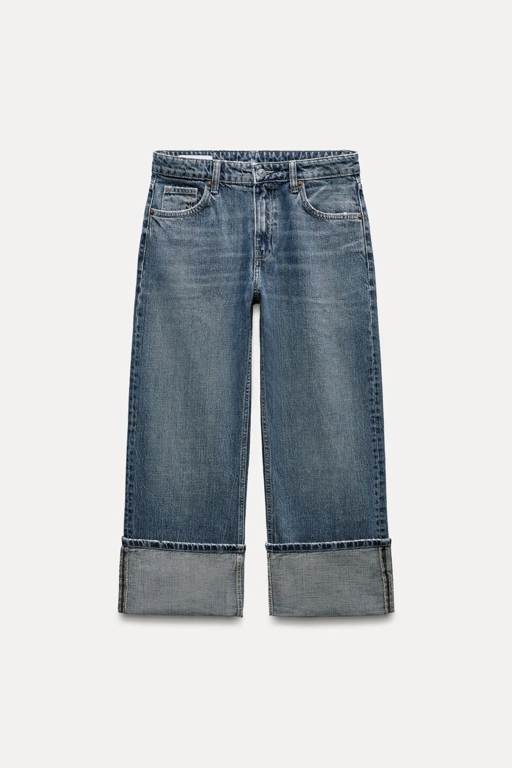 Best JEANS TRF RECTO TIRO MEDIO Mujer Jeans