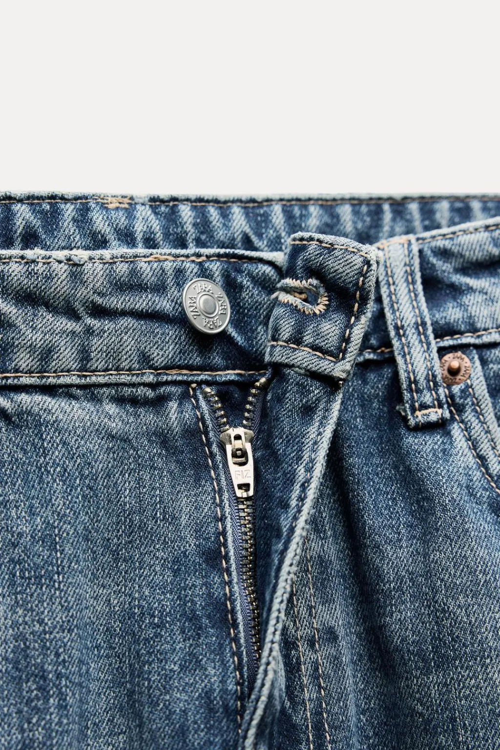 Best JEANS TRF RECTO TIRO MEDIO Mujer Jeans