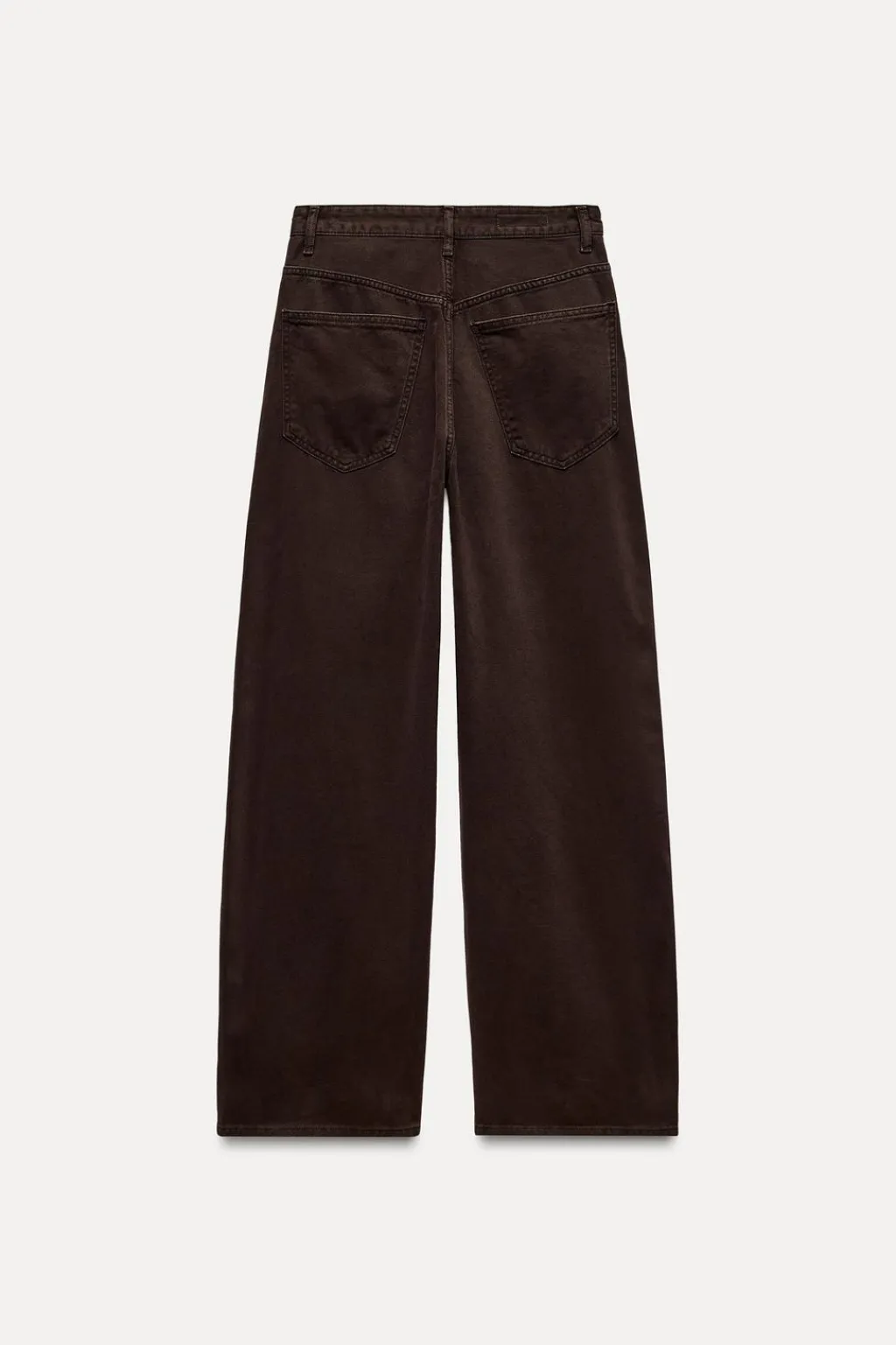 Clearance JEANS TRF RELAXED OVERSIZE TIRO MEDIO Mujer Jeans