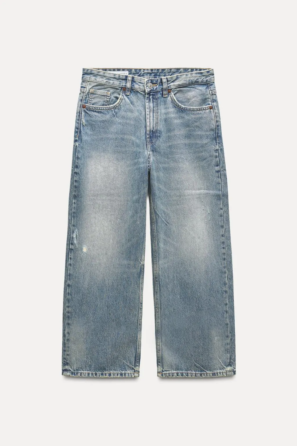 Clearance JEANS TRF RELAXED TIRO MEDIO Mujer Jeans