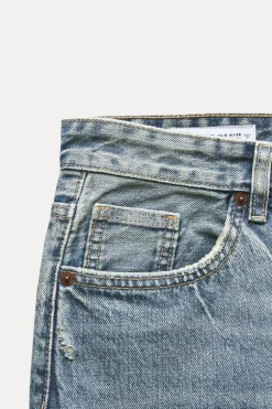 Clearance JEANS TRF RELAXED TIRO MEDIO Mujer Jeans