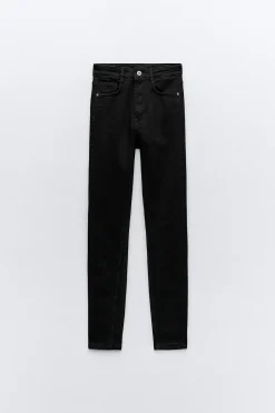Best JEANS TRF SKINNY TIRO ALTO SCULPT Mujer Jeans