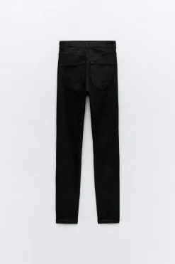 Best JEANS TRF SKINNY TIRO ALTO SCULPT Mujer Jeans