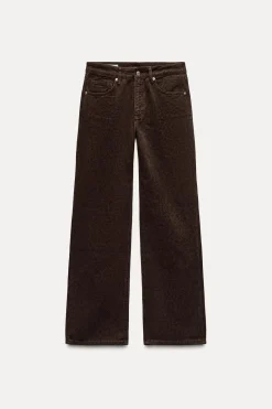 Best JEANS TRF SLOUCHY ESTAMPADO ANIMAL TIRO MEDIO Mujer Jeans