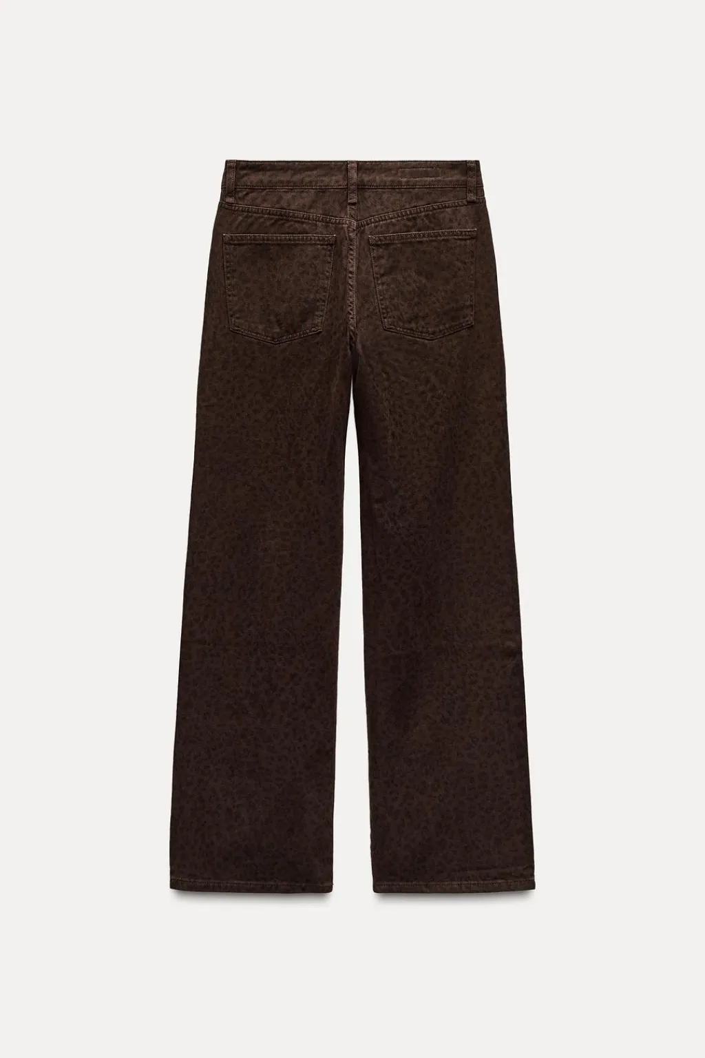 Best JEANS TRF SLOUCHY ESTAMPADO ANIMAL TIRO MEDIO Mujer Jeans