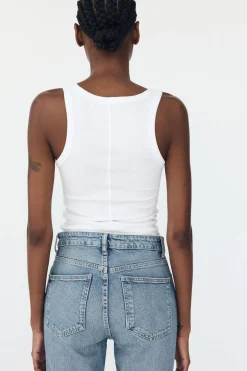 Clearance JEANS TRF STOVE PIPE TIRO ALTO Mujer Jeans