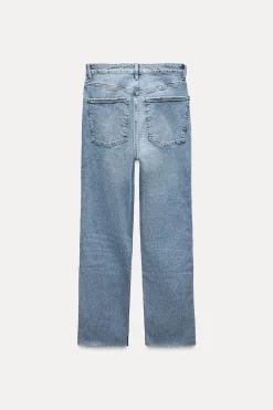 Clearance JEANS TRF STOVE PIPE TIRO ALTO Mujer Jeans
