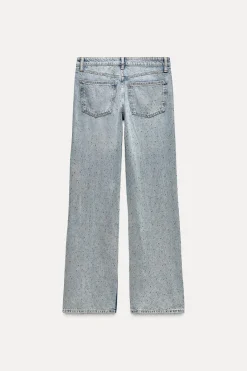 Clearance JEANS TRF WIDE LEG JOYAS TIRO MEDIO Mujer Jeans