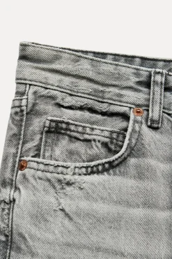 Best JEANS TRF WIDE LEG ROTOS TIRO ALTO Mujer Jeans