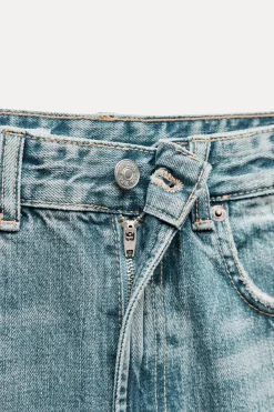 Best JEANS TRF WIDE LEG TIRO ALTO FULL LENGTH ROTOS Mujer Jeans