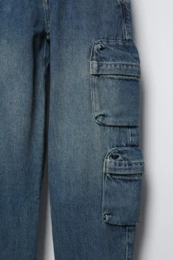 Niños ZARA 6 - 14 Años·Jeans<JEANS WIDE FIT CARGO
