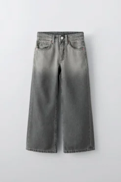 Niños ZARA 6 - 14 Años·Pantalones|6 - 14 Años·Jeans<JEANS WIDE LEG