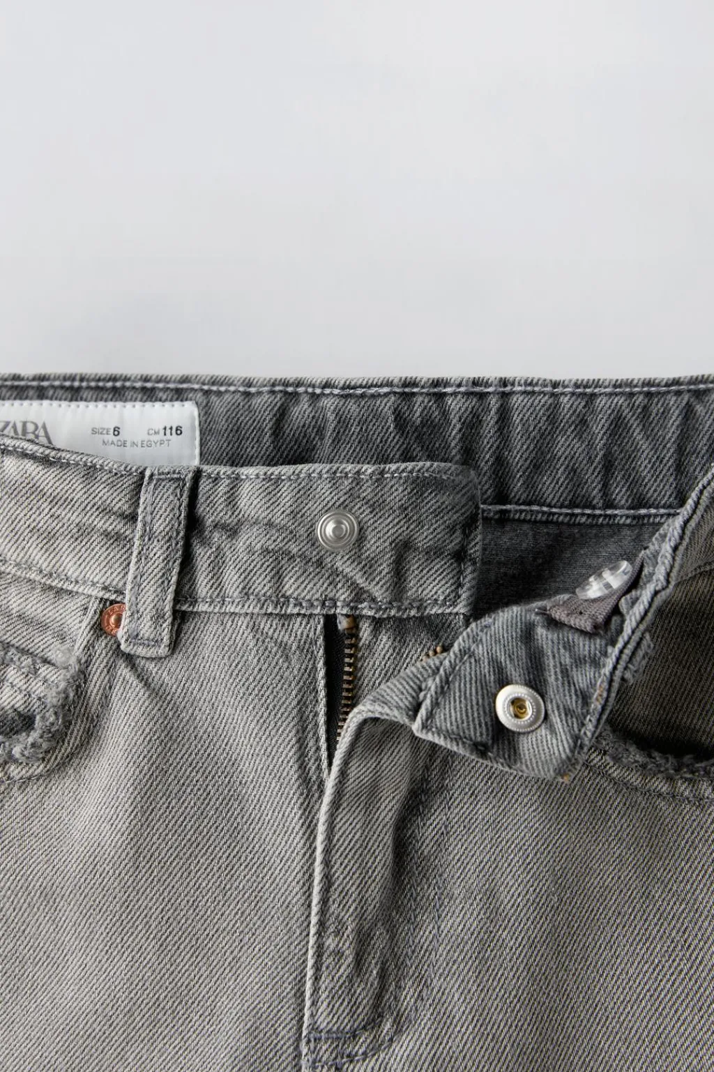 Niños ZARA 6 - 14 Años·Pantalones|6 - 14 Años·Jeans<JEANS WIDE LEG
