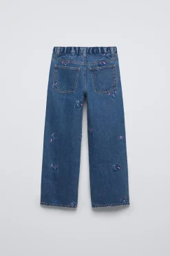 Niños ZARA 6 - 14 Años·Jeans<JEANS WIDE LEG LILO & STITCH © DISNEY