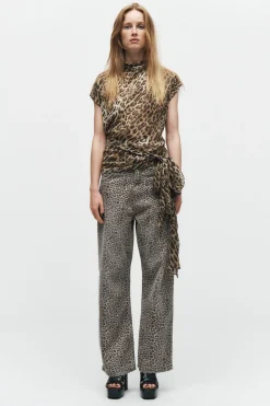 Clearance JEANS ZW COLLECTION BALLOON ESTAMPADO ANIMAL Mujer Jeans