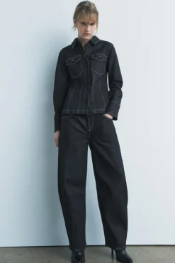 Sale JEANS ZW COLLECTION BALLOON TIRO MEDIO Mujer Jeans