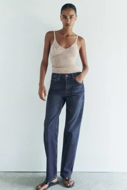 Sale JEANS ZW COLLECTION RECTOS TIRO MEDIO Mujer Jeans