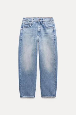 Sale JEANS ZW COLLECTION RECTOS EFECTO COATED TIRO MEDIO Mujer Jeans