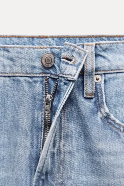 Sale JEANS ZW COLLECTION RECTOS EFECTO COATED TIRO MEDIO Mujer Jeans