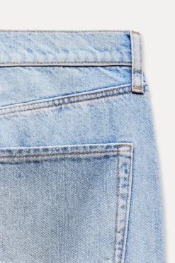 Sale JEANS ZW COLLECTION RECTOS EFECTO COATED TIRO MEDIO Mujer Jeans