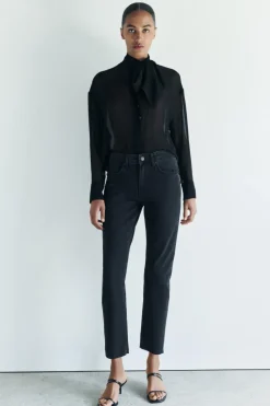 Sale JEANS ZW COLLECTION RELAXED SLIM TIRO MEDIO Mujer Jeans