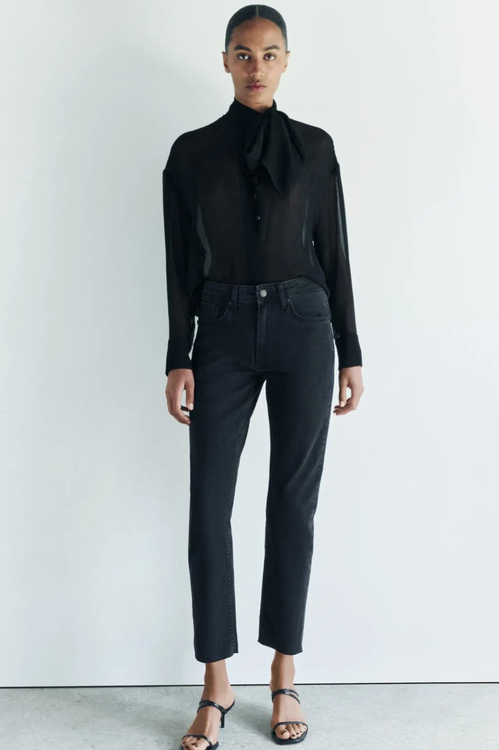 Sale JEANS ZW COLLECTION RELAXED SLIM TIRO MEDIO Mujer Jeans