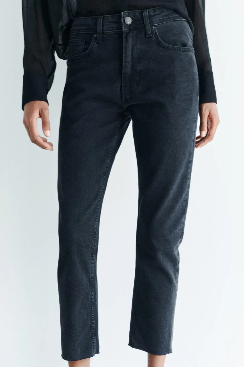 Sale JEANS ZW COLLECTION RELAXED SLIM TIRO MEDIO Mujer Jeans