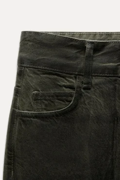 Best JEANS ZW COLLECTION RELAXED TIRO MEDIO ENCERADOS Mujer Jeans