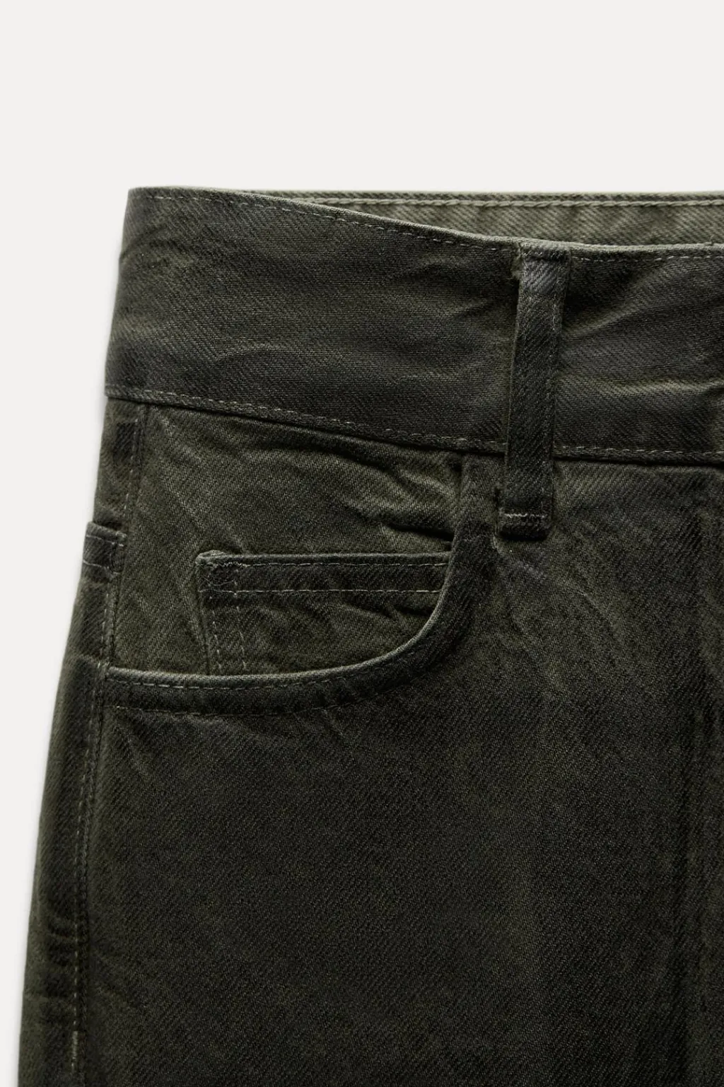 Best JEANS ZW COLLECTION RELAXED TIRO MEDIO ENCERADOS Mujer Jeans
