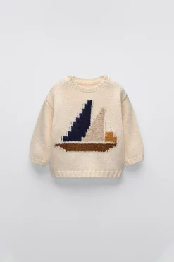 Niños ZARA 6 - 18 Meses·Punto<JERSEY BARCO