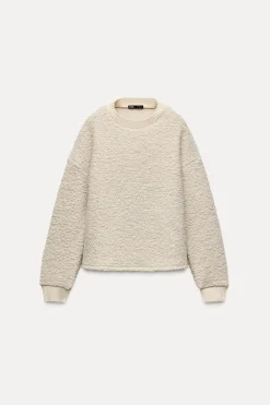 Best JERSEY BOUCLÉ RIB Mujer Cárdigan / Jerséis|Punto