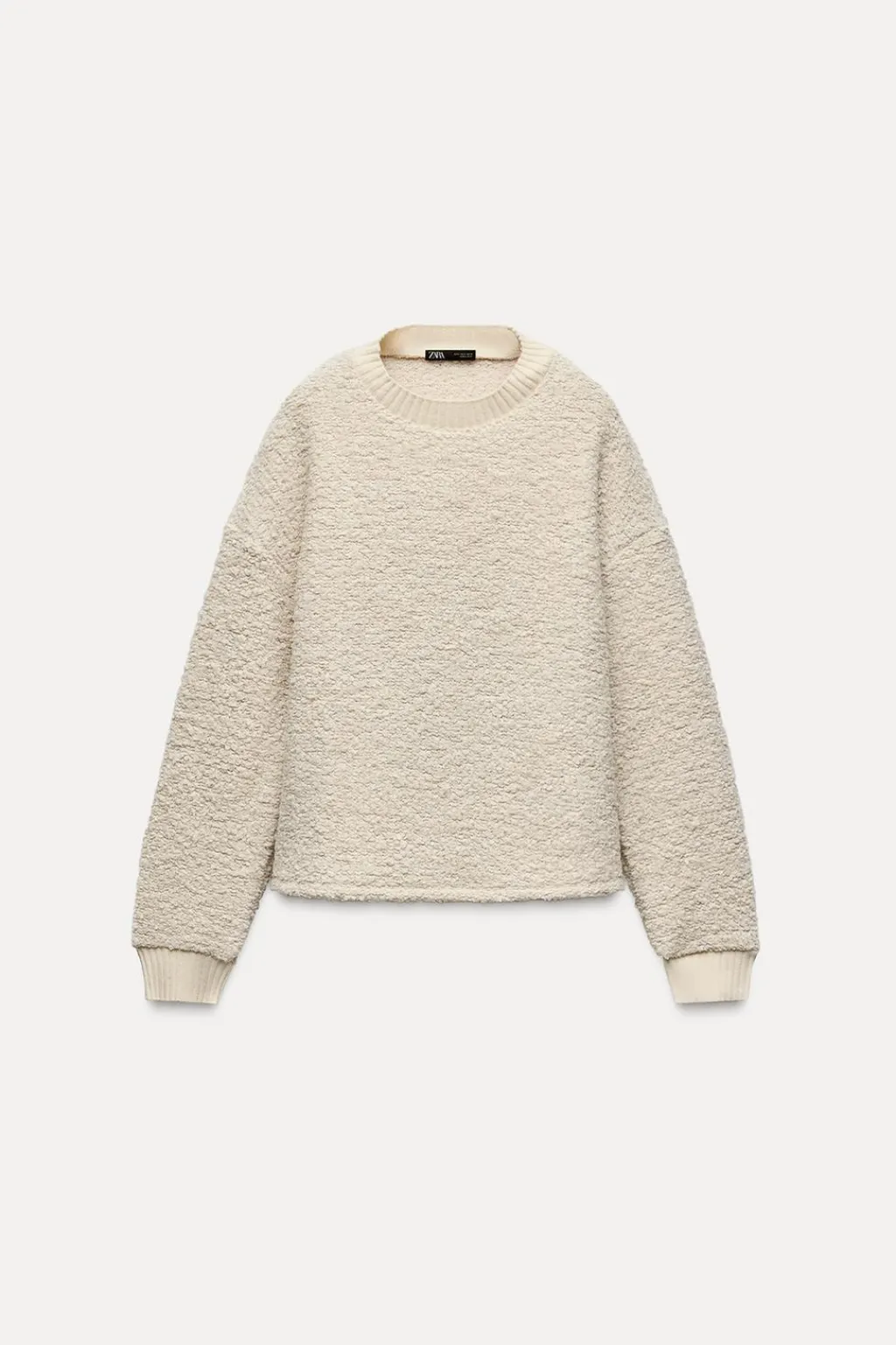 Best JERSEY BOUCLÉ RIB Mujer Cárdigan / Jerséis|Punto